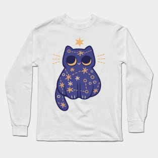 Constellation Cat Long Sleeve T-Shirt